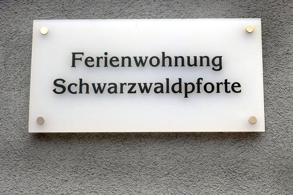 Ferienwohnungen Schwarzwaldpforte Engelsbrand 外观 照片